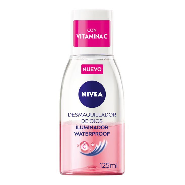 nivea desmaquillante de ojos iluminado vitamina c 125ml