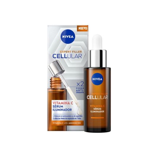 nivea celular serum iluminador vitamina c 30ml