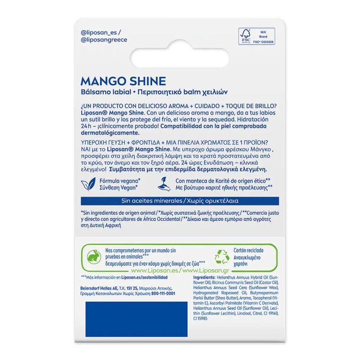 liposan mango shine