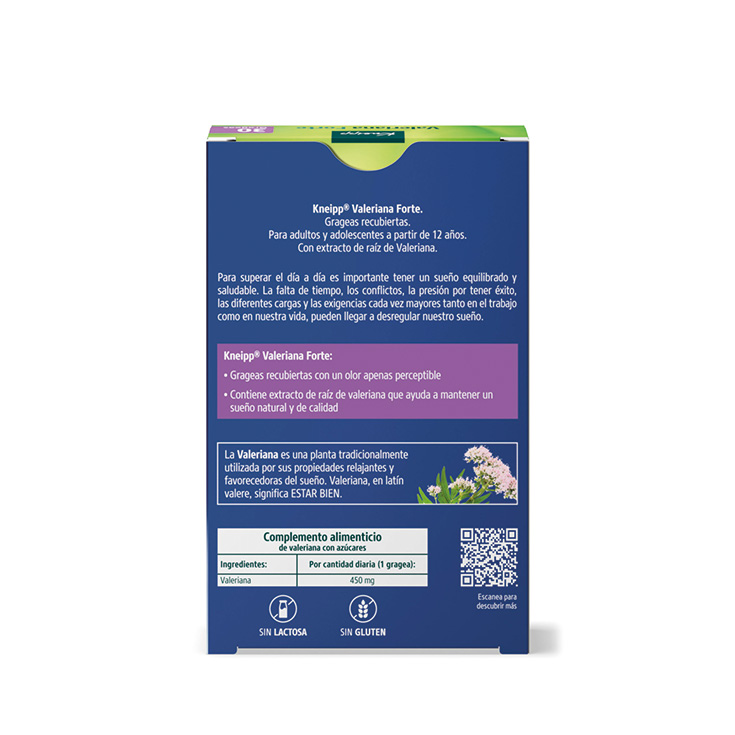 kneipp gummies valeriana forte 30 grageas