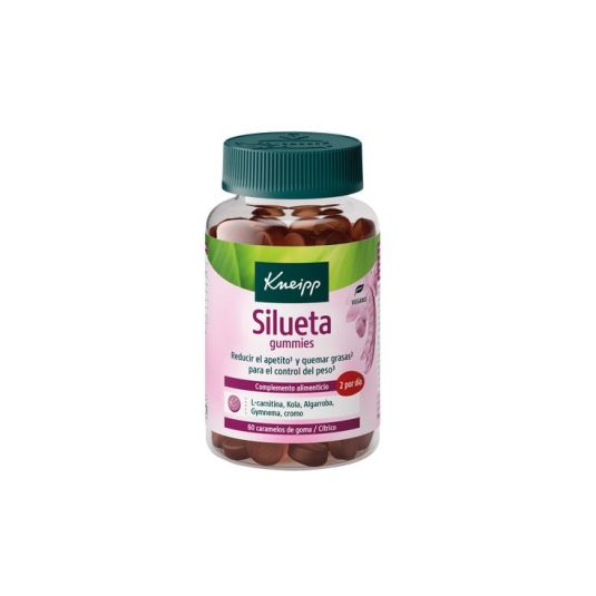 kneipp gummies silueta 60 unidades