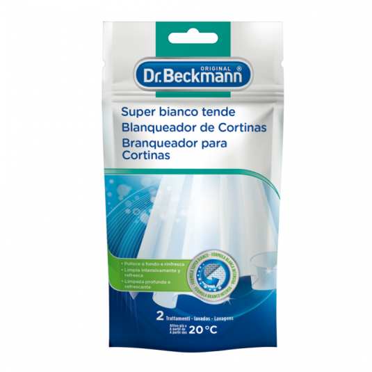 dr. beckmann blanqueador de cortinas 80g