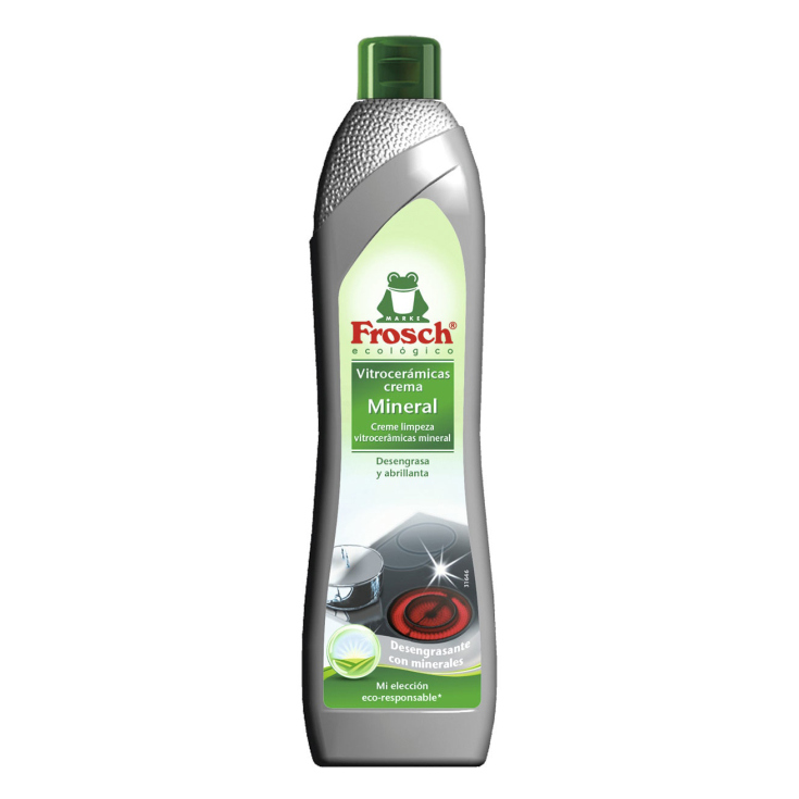 frosch limpia vitroceramica crema mineral ecologico 500ml - delaUz