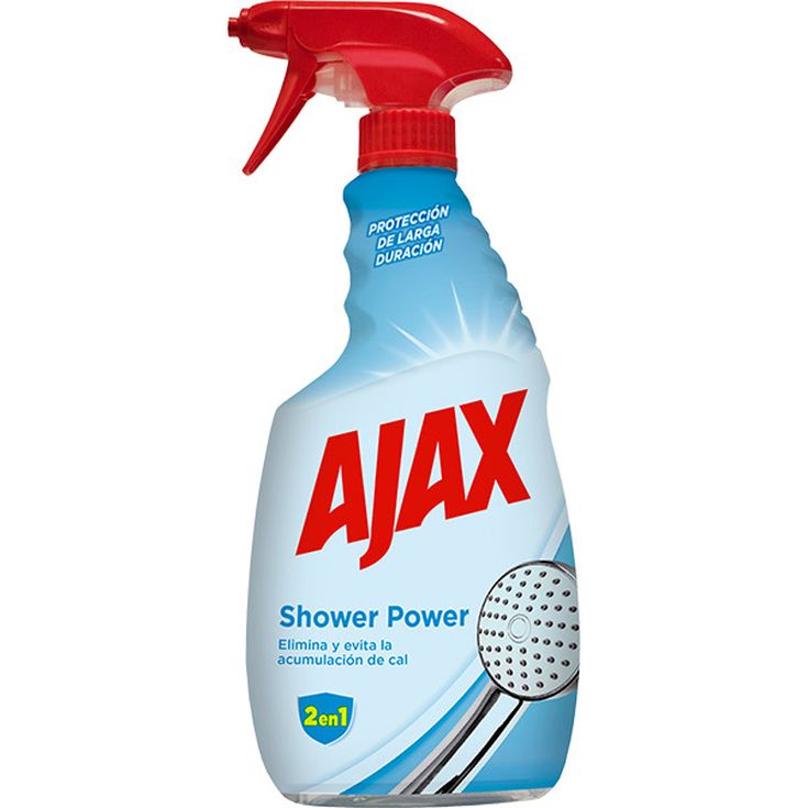 ajax shower power limpiador de baños y duchas pistola 500ml
