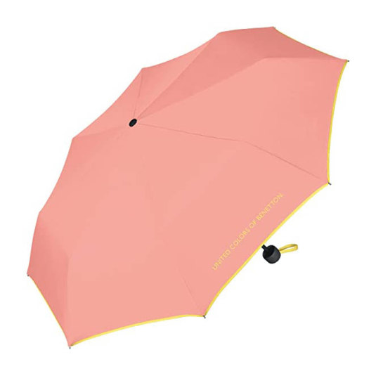 benetton paraguas plegable mujer manual conch shell 23cm