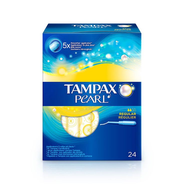 tampax pearl regular 24ud tampax pearl regular 24ud