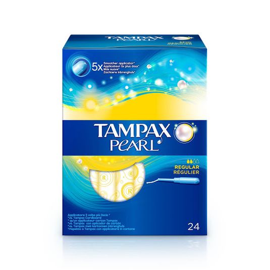 tampax pearl regular 24ud