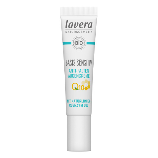 lavera bio basis sensitiv q10 crema contorno ojos antiedad 15ml