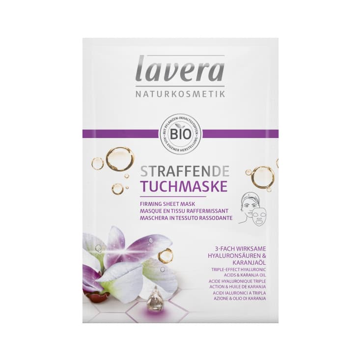 lavera bio mascarilla facial reafirmante 21ml