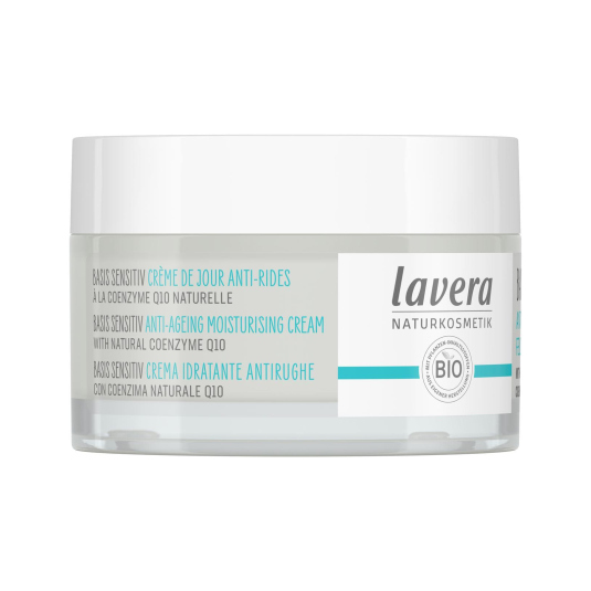 lavera bio basis sensitiv q10 crema dia hidratante 50ml