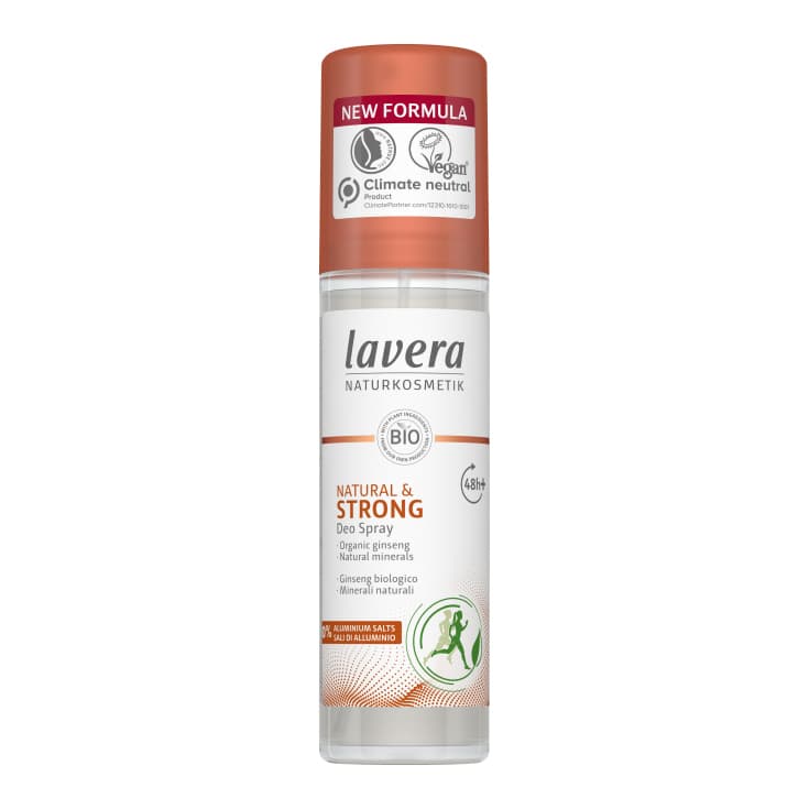 lavera bio natural & strong desodorante spray 75ml lavera bio natural & strong desodorante spray 75ml
