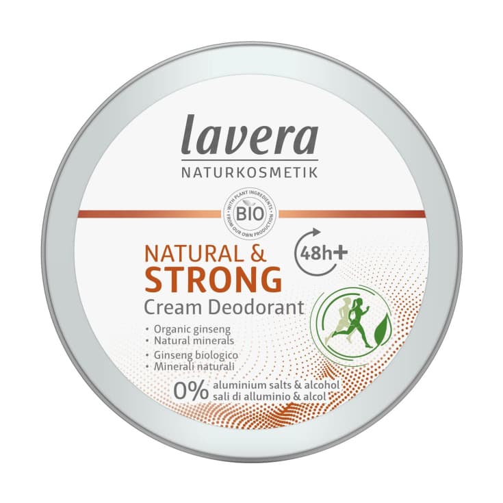 lavera bio natural & strong desodorante en crema 50ml