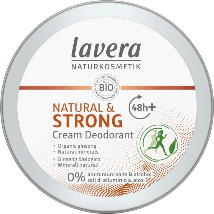 lavera bio natural & strong desodorante en crema 50ml