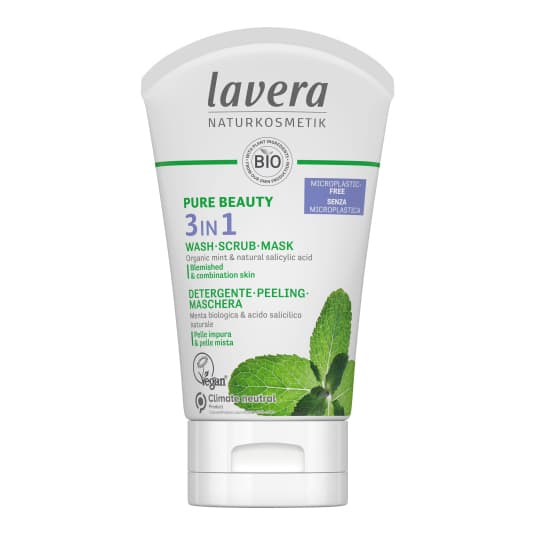 lavera bio pure beauty gel limpiador 3 en 1 125 ml