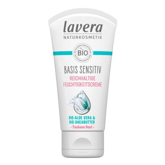 lavera bio basis sensitiv crema dia nutritiva ps 50ml