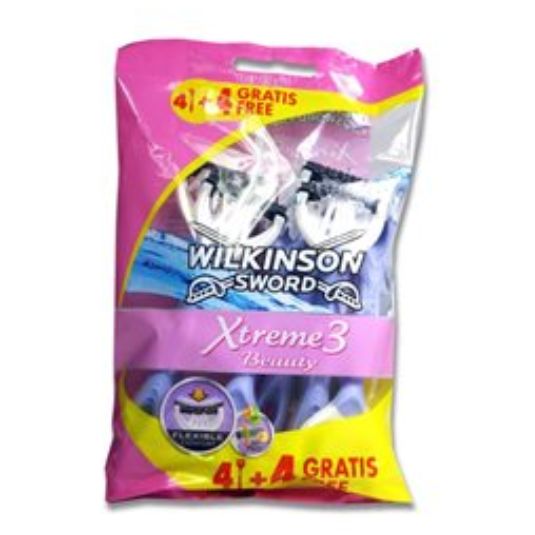 wilkinson extreme 3 beauty 4+4 unidades