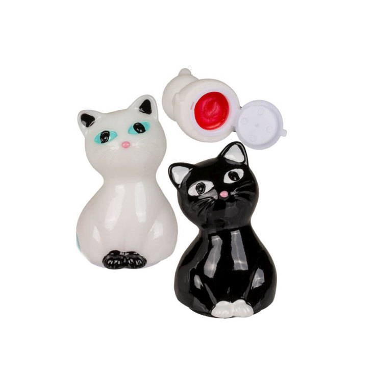brillo de labios figurita 3d gato 1.5g diseño surtido brillo de labios figurita 3d gato 1.5g diseño surtido