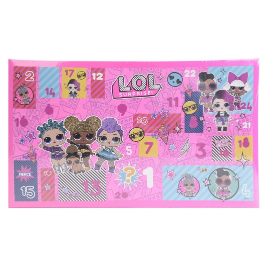 lol surprise calendario adviento makeup 24 piezas