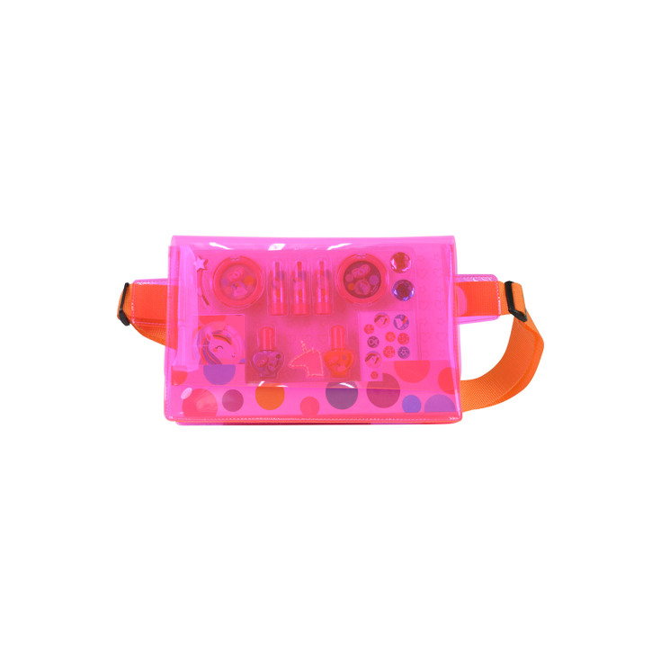 markwins pop riñonera de maquillaje rosa neón markwins pop riñonera de maquillaje rosa neón