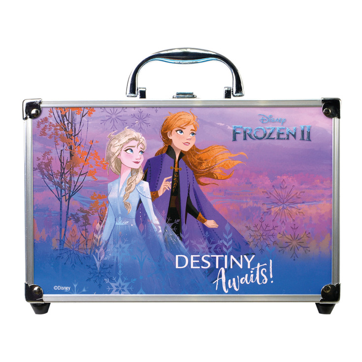 markwins frozen ii 2 destiny awaits maletín de maquillaje infantil metálico 3 pisos markwins frozen ii 2 destiny awaits maletín de maquillaje infantil metálico 3 pisos