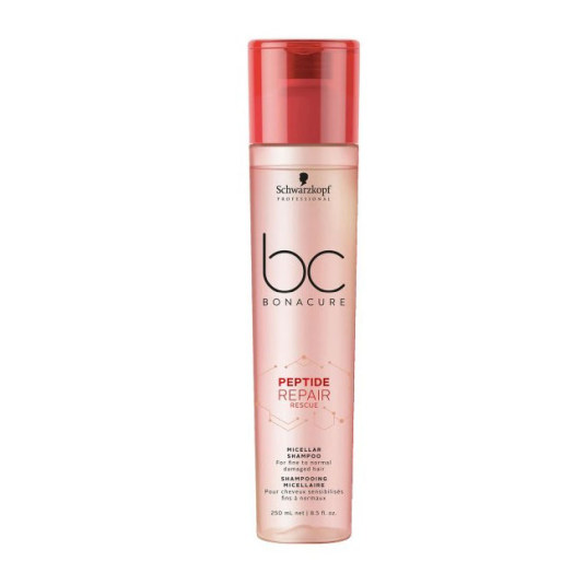 schwarzkopf pro bc bonacure peptide repair rescue champu micelar 250ml schwarzkopf pro bc bonacure peptide repair rescue champu micelar 250ml