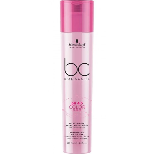 schwarzkopf pro ph 4.5 color freeze champu micelar sin sulfatos 250ml schwarzkopf pro ph 4.5 color freeze champu micelar sin sulfatos 250ml