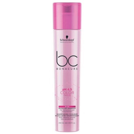 schwarzkopf pro ph 4,5 bc bonacure color freezechampú micelar cabello teñido schwarzkopf pro ph 4,5 bc bonacure color freezechampú micelar cabello teñido