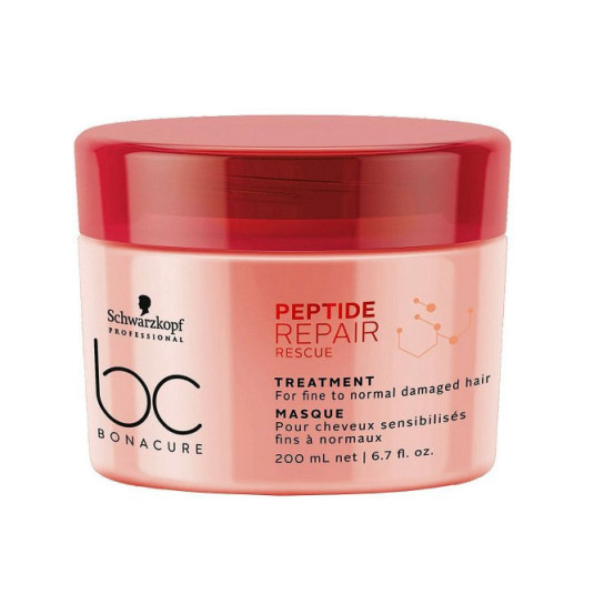 schwarzkopf pro bc bonacure peptide repair rescue mascarilla capilar nutritivo intensivo 200ml schwarzkopf pro bc bonacure peptide repair rescue mascarilla capilar nutritivo intensivo 200ml