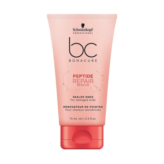 schwarzkopf pro bc bonacure peptide repair rescue serum para puntas abiertas 75ml schwarzkopf pro bc bonacure peptide repair rescue serum para puntas abiertas 75ml