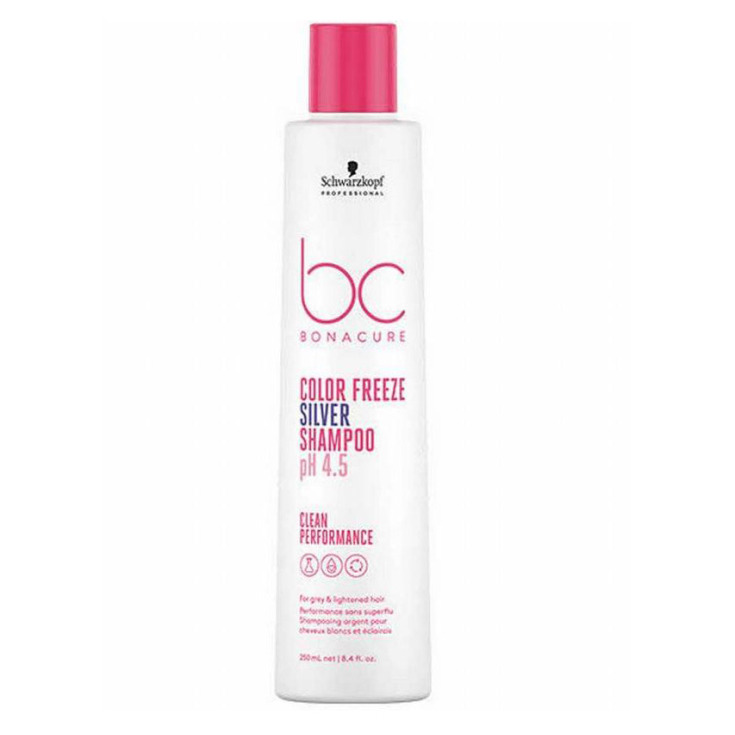 schwarzkopf bc bonacure champu color freeze silver 250ml