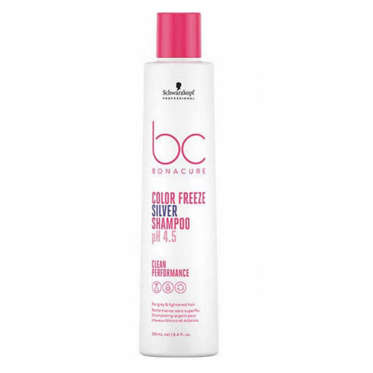 schwarzkopf bc bonacure champu color freeze silver 250ml