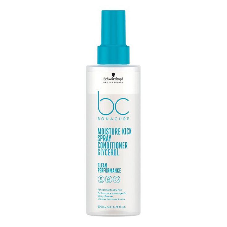 schwarzkopf bonacure moisture kick spray acondicionador 200ml