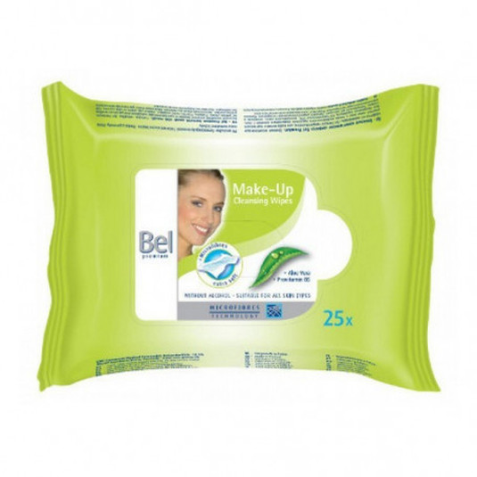 bel premium toallitas desmaquilllantes aloe 25 unidades