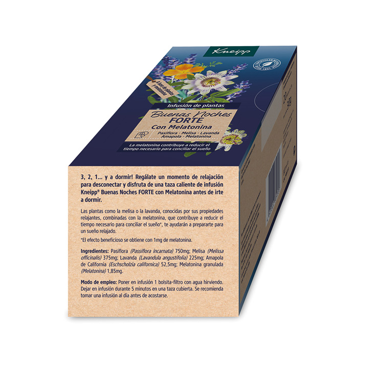 kneipp gummies infusion buenas noches forte+melano