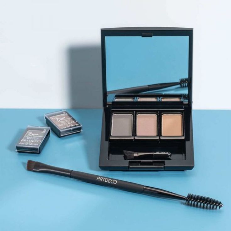artdeco 2 in 1 brow perfector brocha 2 in 1 para cejas