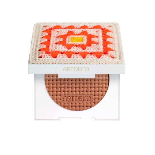 artdeco bronzing powder golden riviera bronceador bicolor