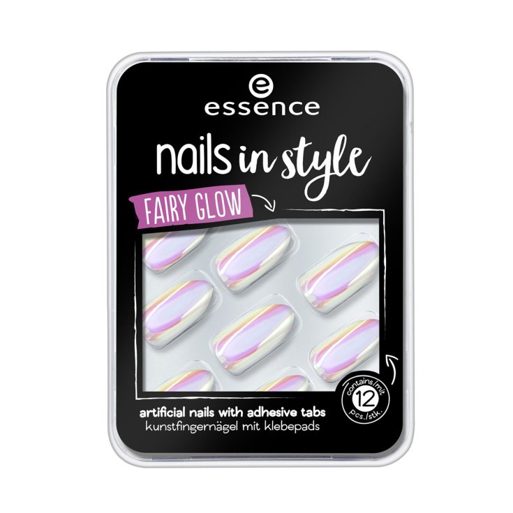 essence nails in style 05 touched by a fairy uñas artificiales 12 unidades essence nails in style 05 touched by a fairy uñas artificiales 12 unidades