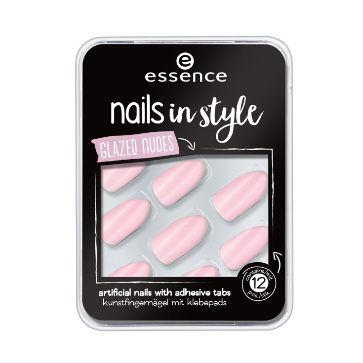 essence nails in style glazed nudes uñas postizas essence nails in style glazed nudes uñas postizas