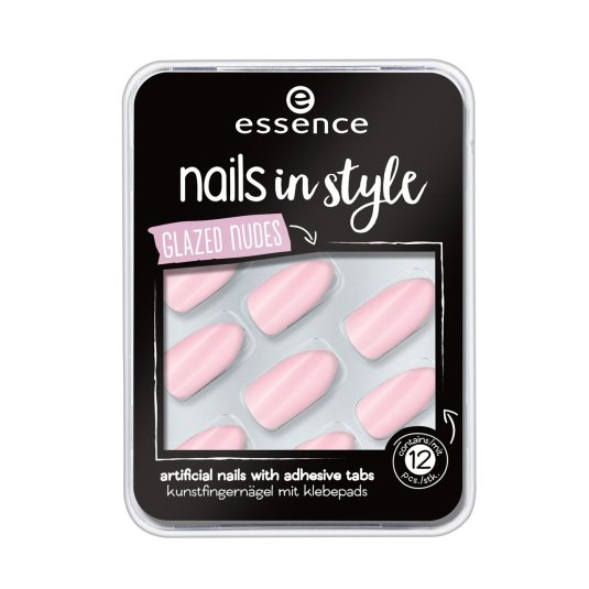 essence nails in style glazed nudes uñas postizas