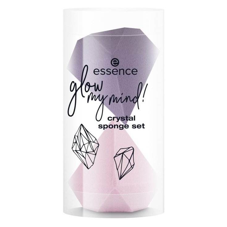 essence glow my mind! set 2 esponjas crystal essence glow my mind! set 2 esponjas crystal