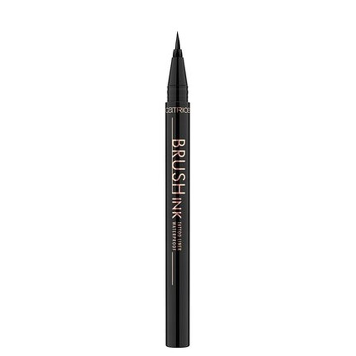 catrice brush ink tattoo liner waterproof 010 black waterproof 