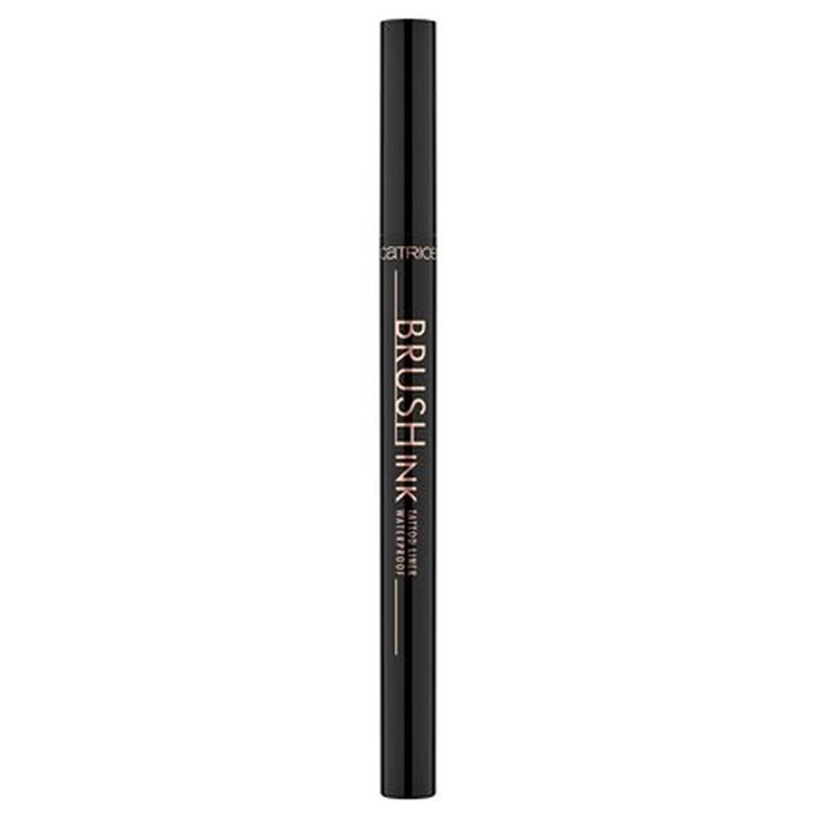 catrice brush ink tattoo liner waterproof 010 black waterproof 