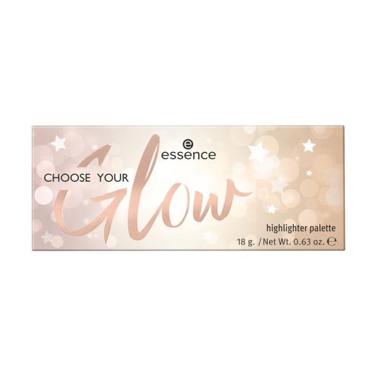 essence choose your glow paleta iluminadores