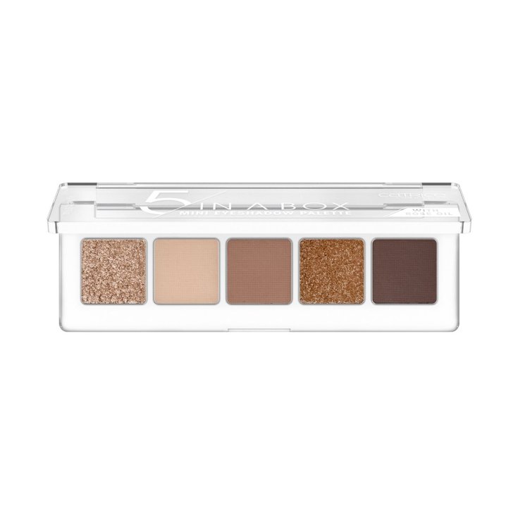 catrice 5 in a box mini eyeshadow 010 golden nude look