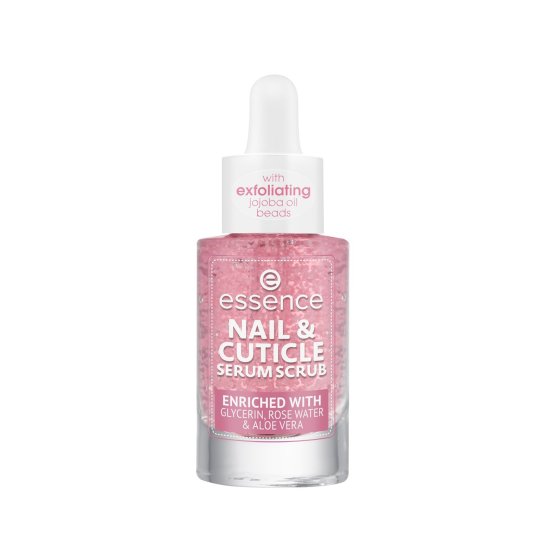 essence nail & cuticle serum scrub