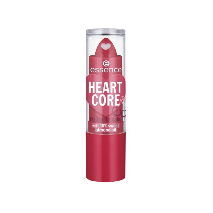 essence heart core fruity lip balm frutal