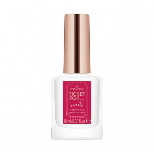 essence ticket for... sweets scented top coat