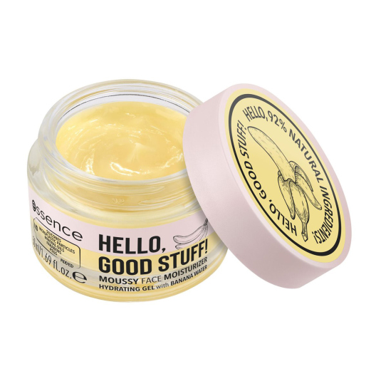 essence hello, good stuff! moussy crema hidratante facial 50ml