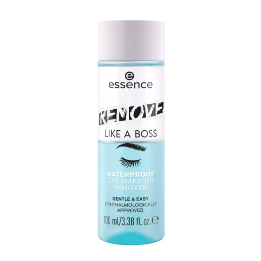 essence remove like a boss desmaquillante de ojos bifasico