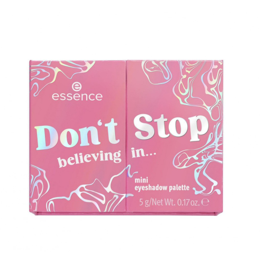 essence don't stop believing in... mini eyeshadow palette 